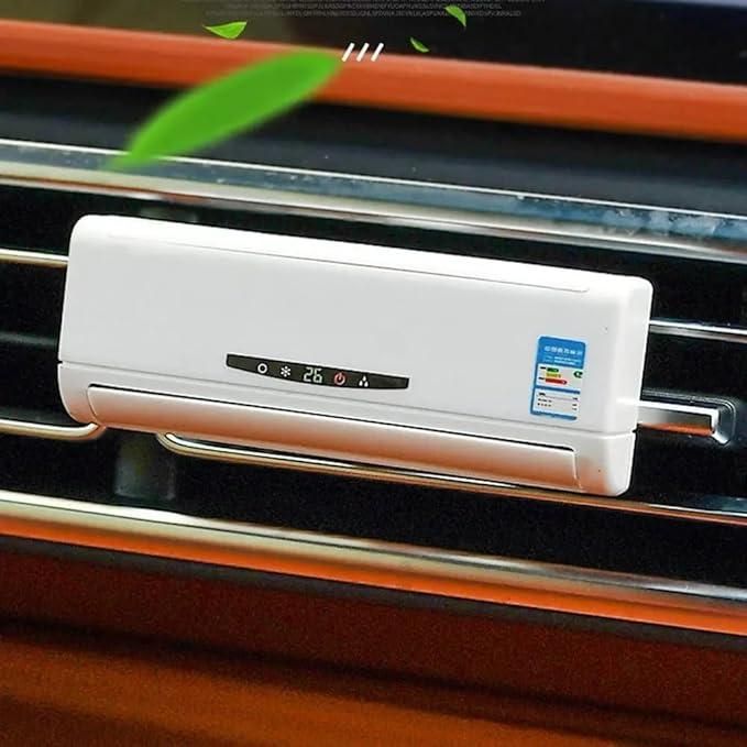 Miniature AC design Solar-Powered Car Air freshener Diffuser - DOTSEL E COMMERCE