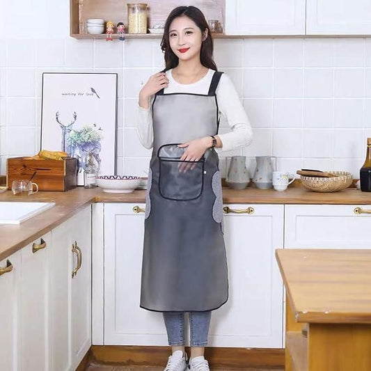 Adjustable Oil-Water Proof Transparent Cooking Apron - DOTSEL E COMMERCE