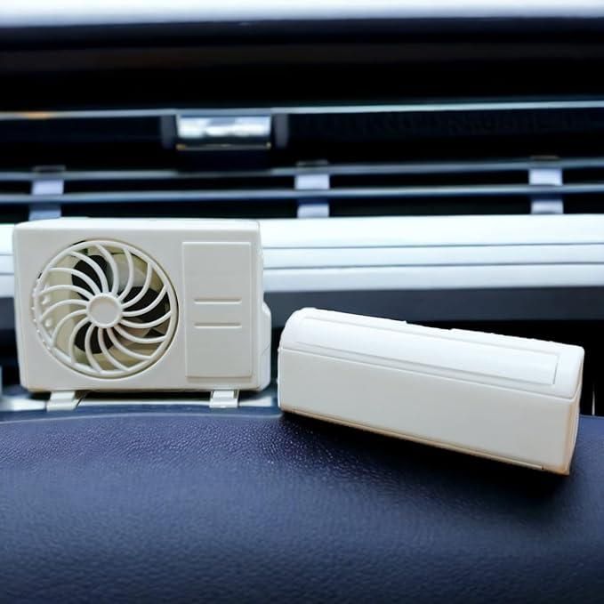 Miniature AC design Solar-Powered Car Air freshener Diffuser - DOTSEL E COMMERCE