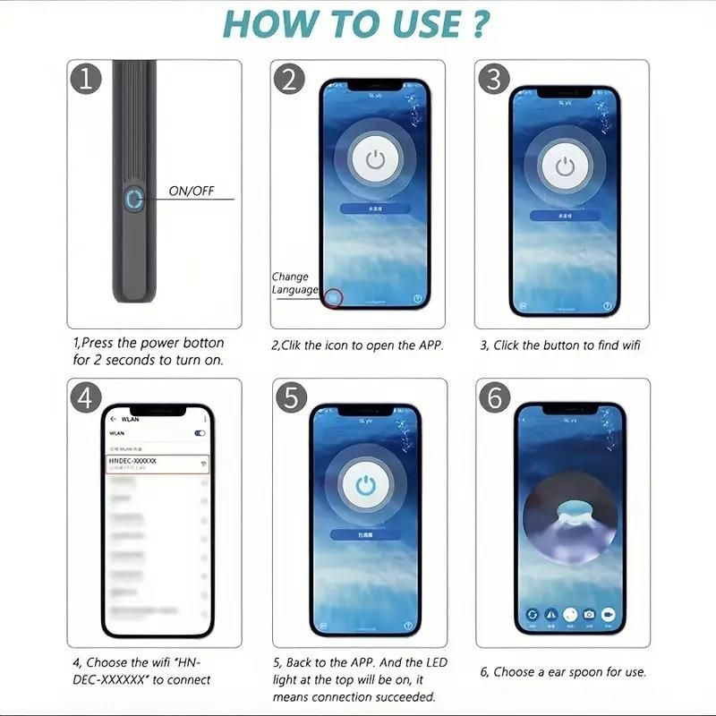 Smart Visual Ear Wax Cleaner - DOTSEL E COMMERCE