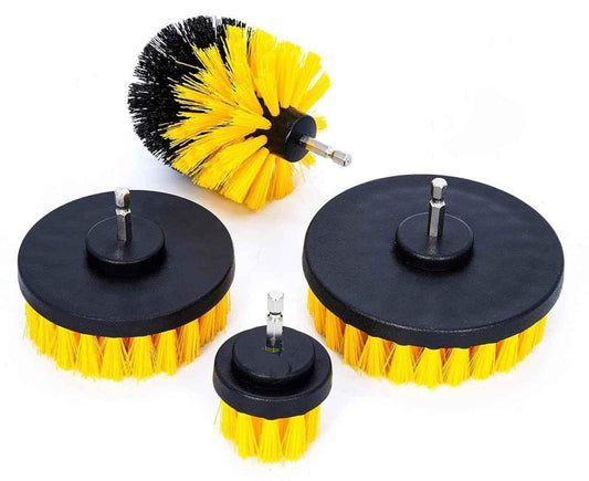 Drill Scruber Brush Cleaning Kit 4 Pcs - DOTSEL E COMMERCE