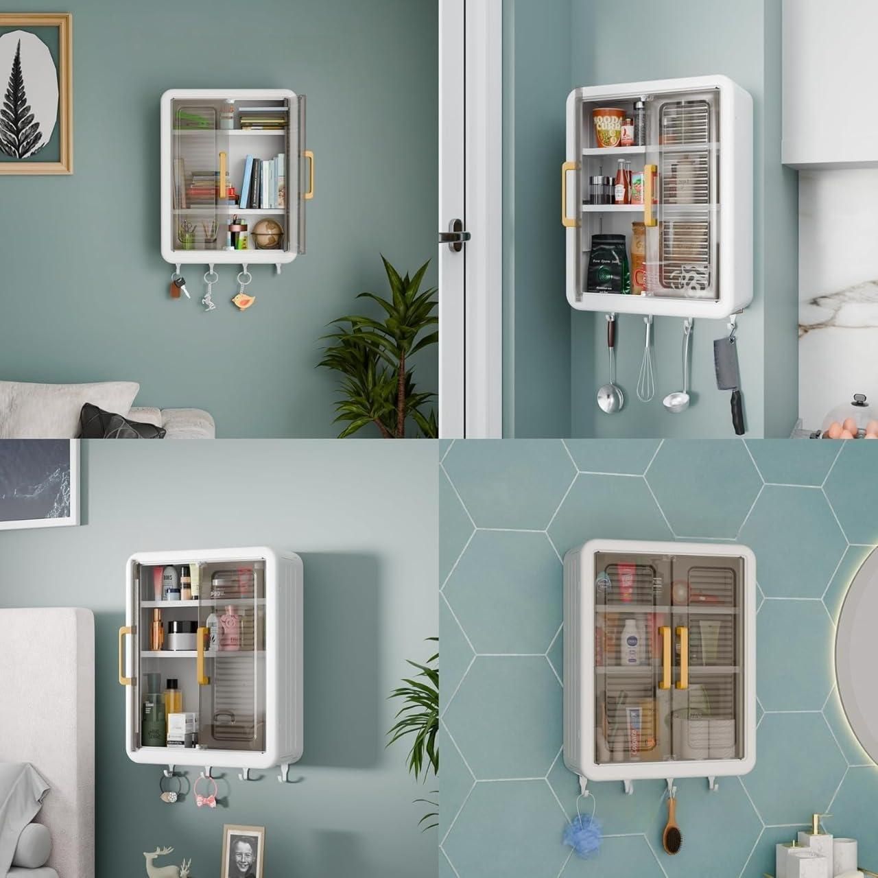 Minimalist Wall-Mounted Storage Box for The Bathroom - DOTSEL E COMMERCE