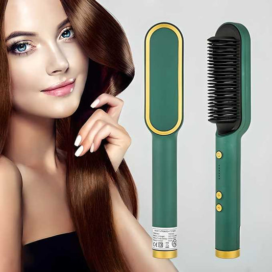 Professional Electric Hair Straightener Comb Brush - DOTSEL E COMMERCE