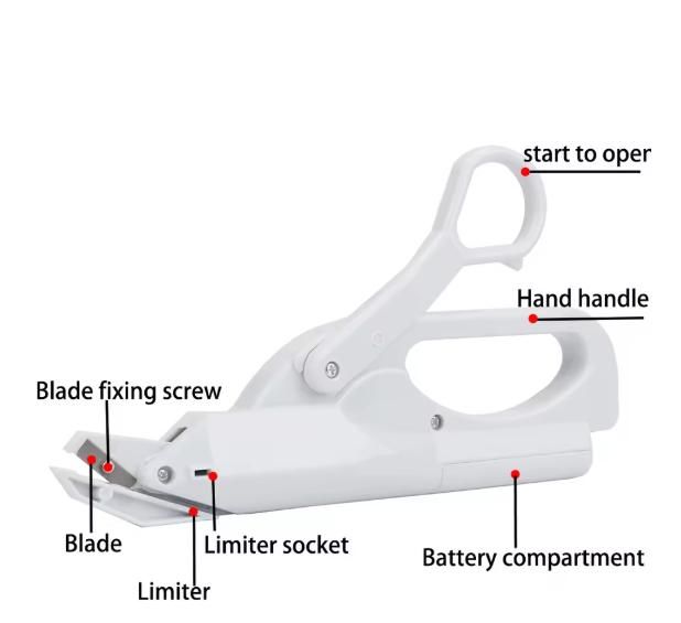 Electric Scissors Shears Safe Handheld Fabric Sewing Cutting Machine - DOTSEL E COMMERCE