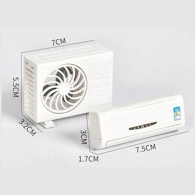 Miniature AC design Solar-Powered Car Air freshener Diffuser - DOTSEL E COMMERCE
