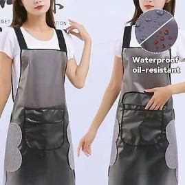 Adjustable Oil-Water Proof Transparent Cooking Apron - DOTSEL E COMMERCE