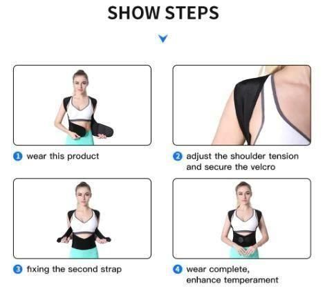 Adjustable Back Posture Corrector/ Slouching Relieve Pain Belt Women Men - DOTSEL E COMMERCE