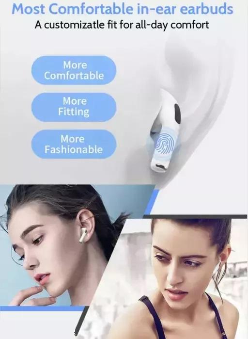 XANK Pro 4 Earbuds-Bluetooth Headset (Multicolour, True Wireless) - DOTSEL E COMMERCE