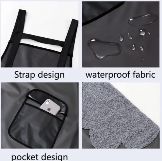 Adjustable Oil-Water Proof Transparent Cooking Apron - DOTSEL E COMMERCE