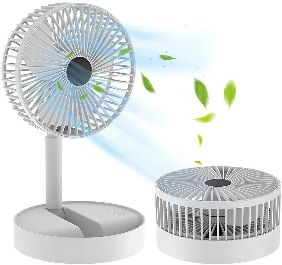 Powerful Rechargeable High Speed Table Desk Fan - DOTSEL E COMMERCE