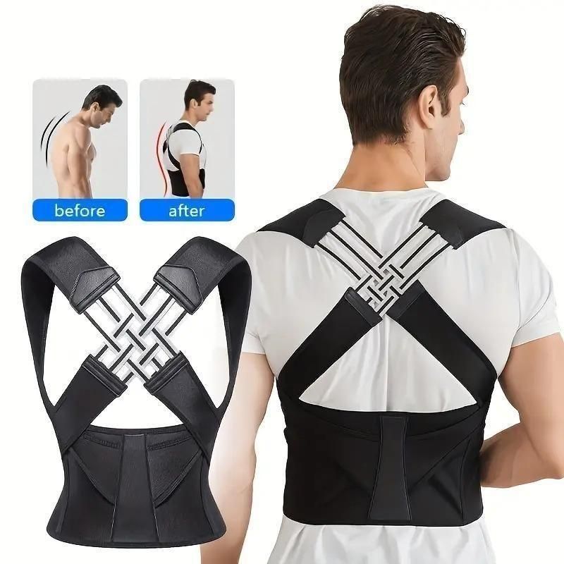 Adjustable Back Posture Corrector/ Slouching Relieve Pain Belt Women Men - DOTSEL E COMMERCE