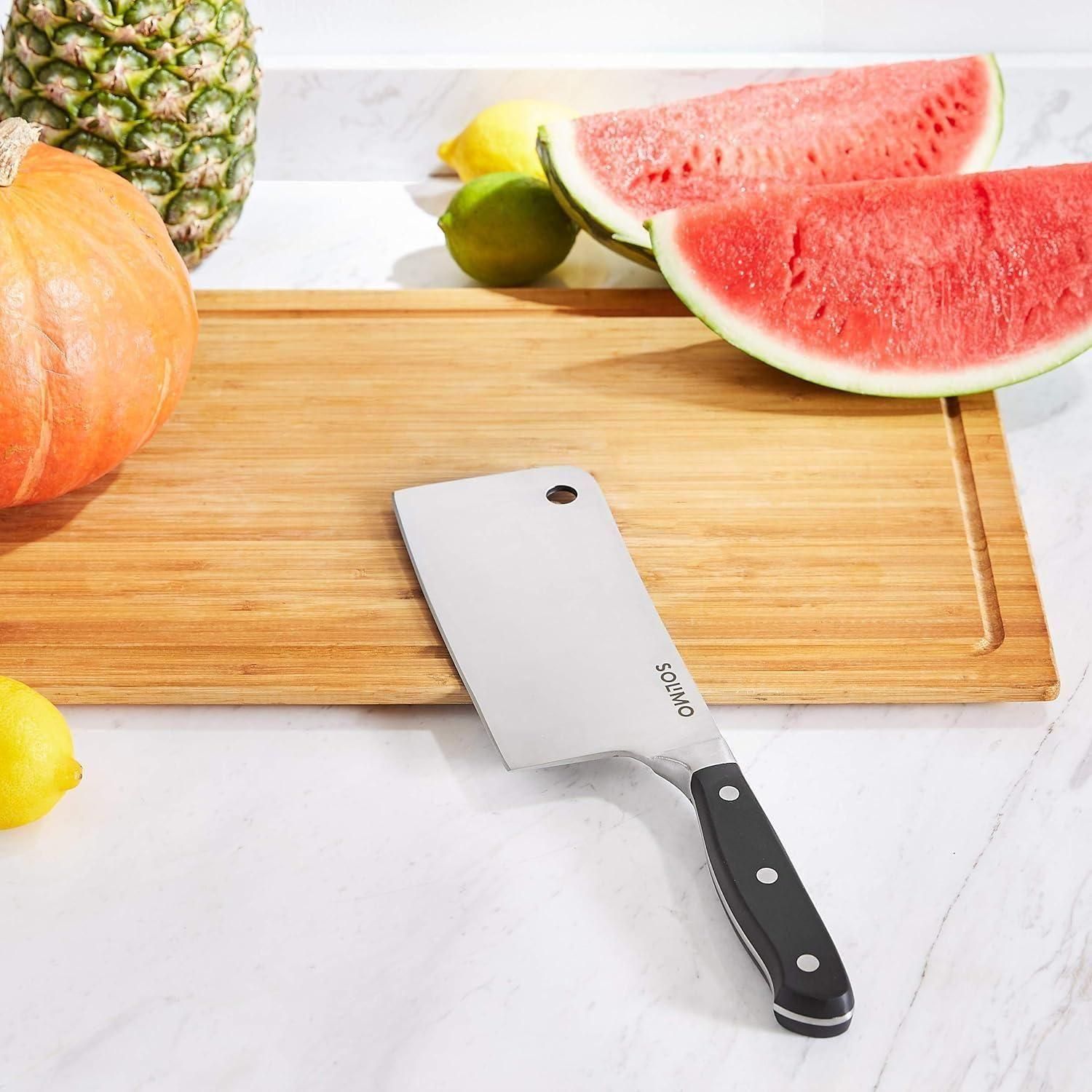 High-Carbon Stainless Steel Meat Cleaver/Knife Pack of 2 - DOTSEL E COMMERCE