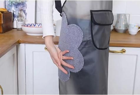 Adjustable Oil-Water Proof Transparent Cooking Apron - DOTSEL E COMMERCE