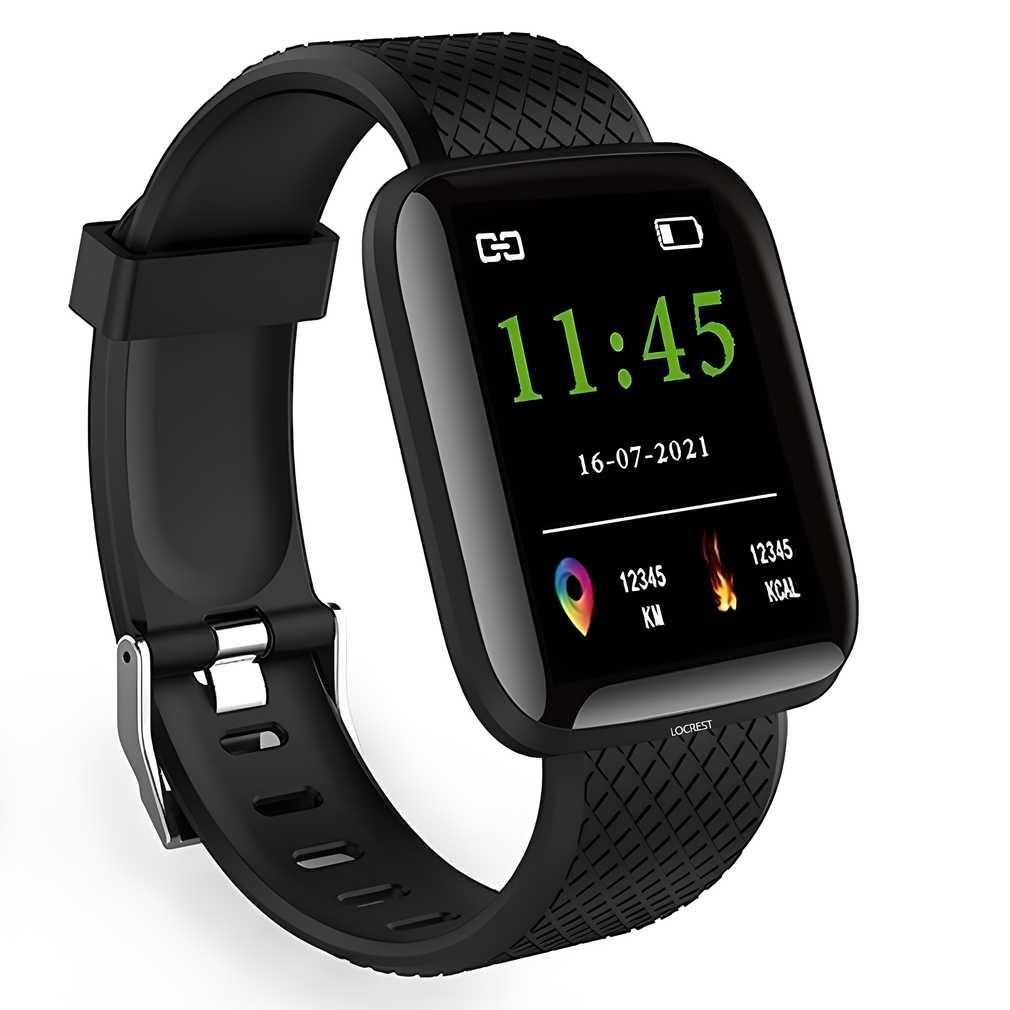 ID116 Plus Smart Bracelet Fitness Tracker Color Screen Smartwatch Heart Rate Blood Pressure Pedometer Sleep Monitor - DOTSEL E COMMERCE